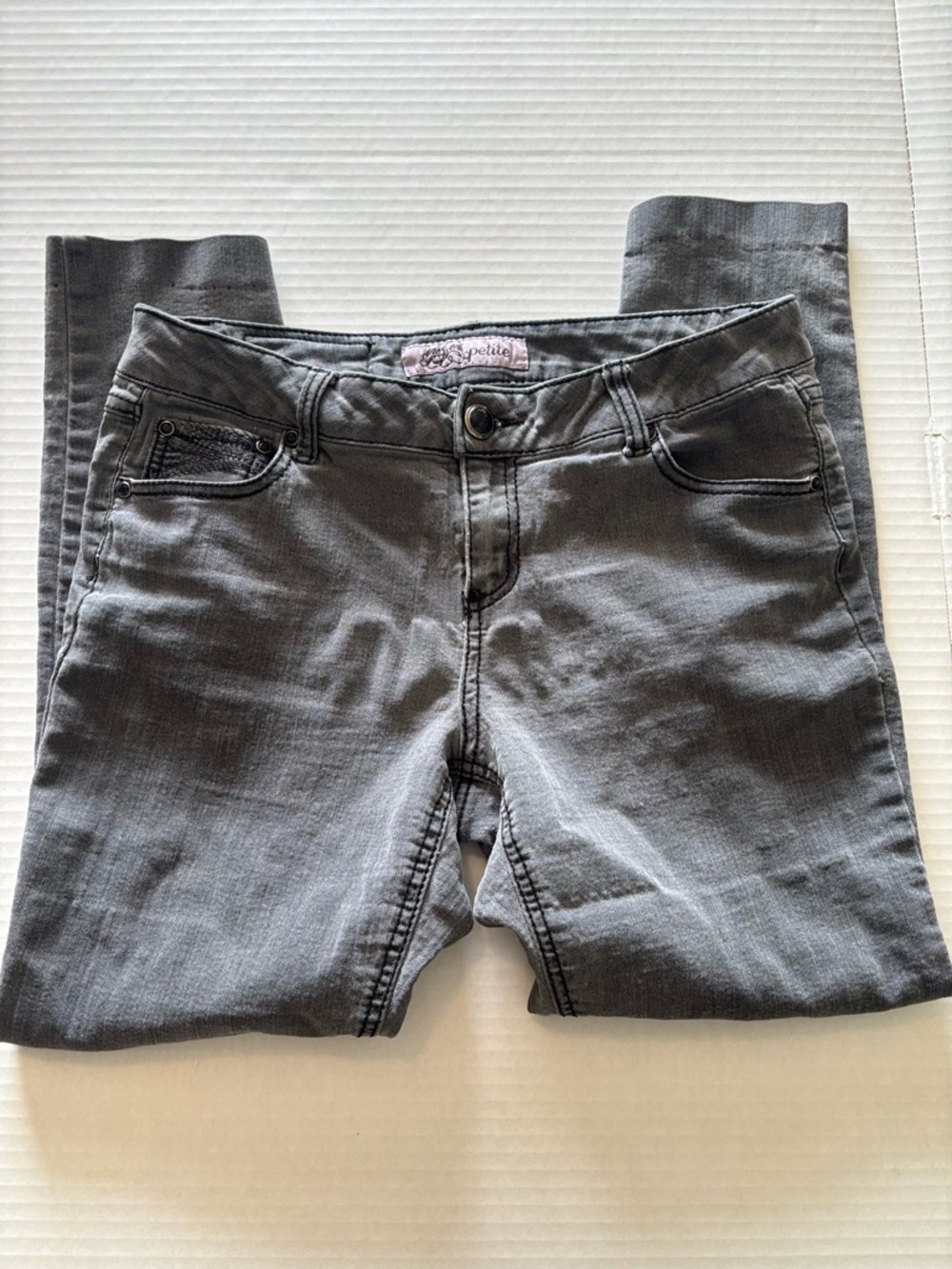 one 5 one Gray Skinny Jeans 10P